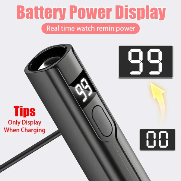 Portable Handheld Nail Dryer Lamp UV/LED Nail Curing All Gel Polish Nail Art Tool USB Rechargeabl Quick Dry Nail Lamp Flashlight - Image 4