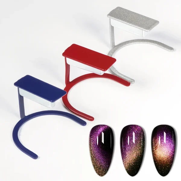 Nail Art Cat Magnetic Stick Board Dual-ended Strong 9D Effect For Magnetic UV Gel Nail Polish Round Square Shape Tool Manicure - Image 6