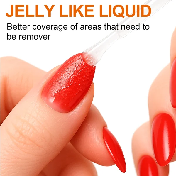 Gel Nail Polish Remover, Quick & Easy Polish Remover In 2-3 Minutes, No Need Soaking Or Wrapping - 0.51oz - Image 5