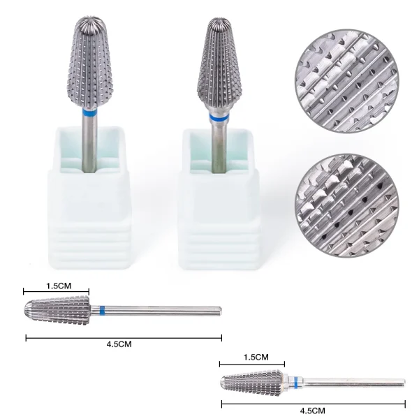 1pc Nail Drill Bit Rotate Burr Milling Nail Cutter Bits Electric Drill Machine For Manicure Pedicure Tools - Image 3