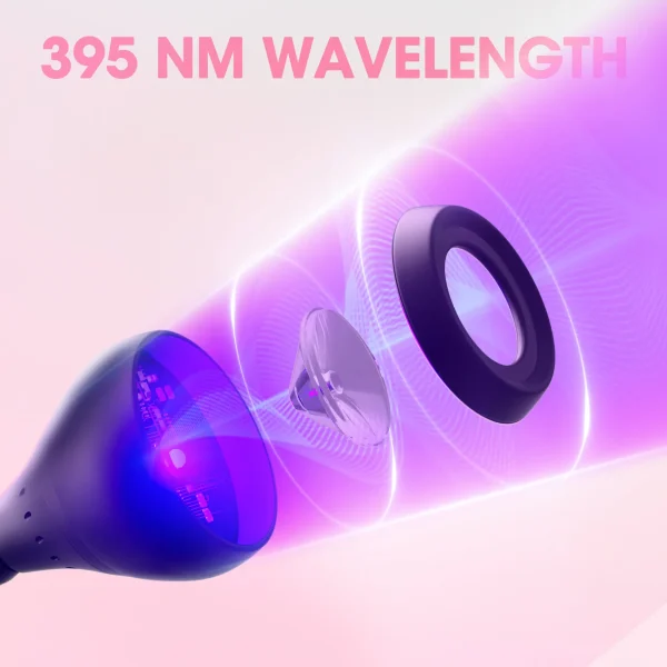 Nail Dryer Light UV Nail lamp 395nm Wavelength Clip-on Desk Mini USB For Gel Nails ongle Manicure Salon Tools - Image 2