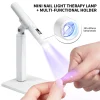 Mini Lampe Uv Led Flashlight for Nails Flashlight for Nails Portable Nail Lamp Wave Polish Machine Drying Lamp for Nails
