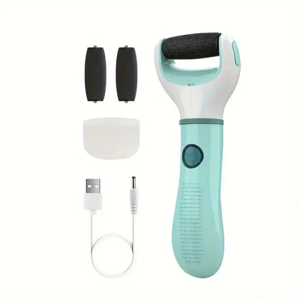 1pc Electric Foot Grinder Auto Wireless Remove Dead Skin Calluses Cracks Hard Cracked skin Pedicure Tool Waterproof Foot Cleaner - Image 3