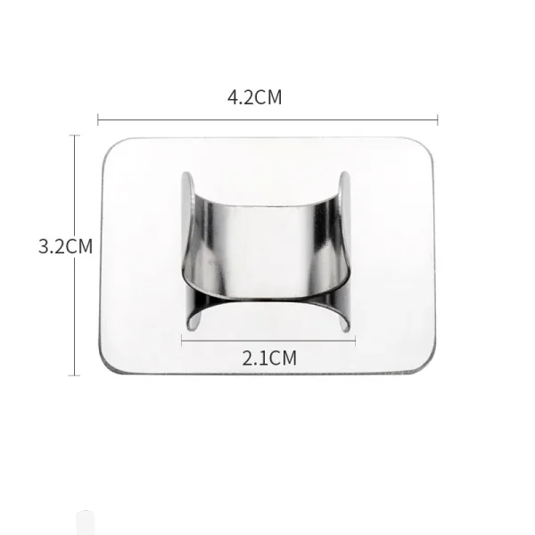 Hot Nail Art Cosmetics Small Nail Art Palette Makeup Palette Stainless Steel Ring Mini Palette Small Square - Image 6