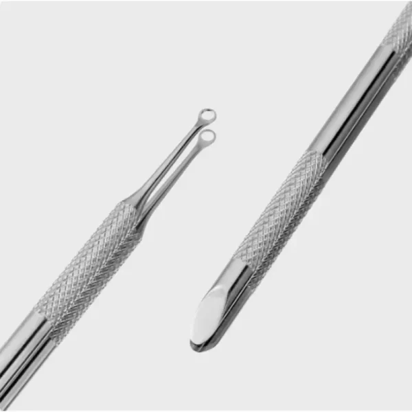 New Nail Double-ended Use Stainless Steel Circle Beveled Head Cuticle Pusher Remover Manicure Sticks Tool Nail Art Tool - Image 4