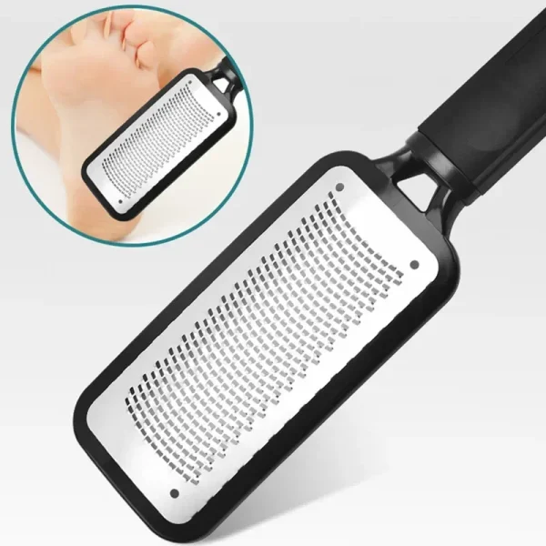 RHBJ 1Pcs Professional Stainless Steel Callus Remover Hand Foot File Scraper Pedicure Tools Dead Skin Remove for Heels Feet Care - Image 6