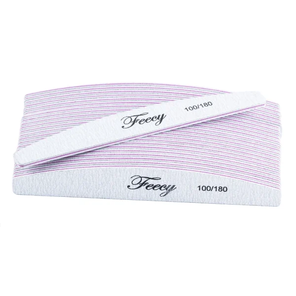 10Pcs/Lot Nail File Buffer Double Side Nail Files Buffer 80/100/150/180/240 Grit Limas Trimmer Lime Nail Art Ongle Manicure Tool - Image 6
