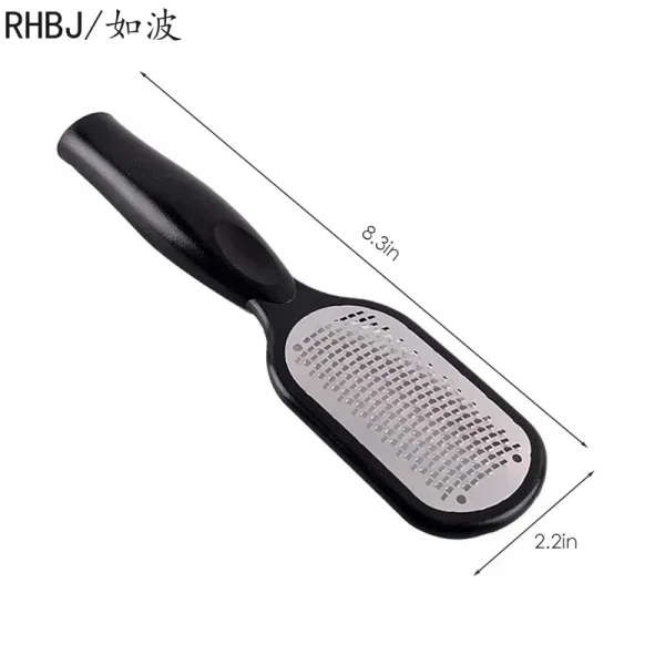 RHBJ 1Pcs Professional Stainless Steel Callus Remover Hand Foot File Scraper Pedicure Tools Dead Skin Remove for Heels Feet Care - Image 4