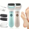 1pc Electric Foot Grinder Auto Wireless Remove Dead Skin Calluses Cracks Hard Cracked skin Pedicure Tool Waterproof Foot Cleaner