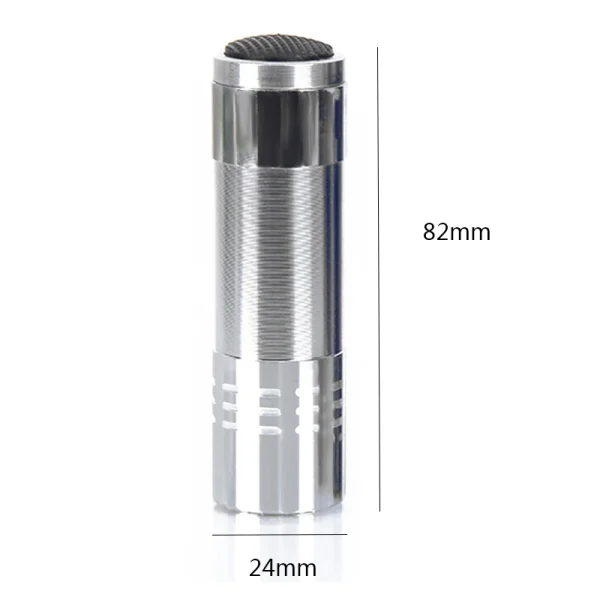Mini 9 LED UV Light Lamp Flashlight UV Gel Adhesive Glue Curing Lamp Light Handheld Nail Dryer UV Flashlights Detector Nail Tool - Image 6