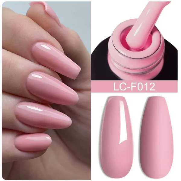 LILYCUTE 7ml White Color Gel Nail Polish Semi Permanent UV Gel Polish Gorgeous Full Coverage Soak Off UV LED Nail Gel Varnishes - Image 3