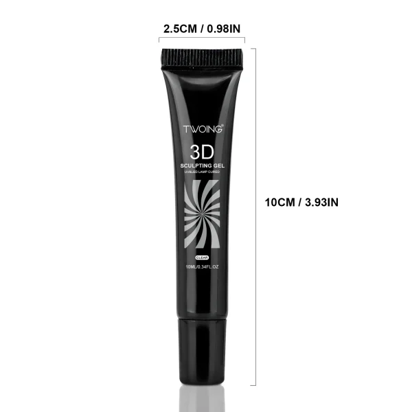 10ml 3D Nail Art Gel - DIY Designs,Waterproof Sculpting gel，Waterproof Nail Art Design Gel for Intricate Carvings & Shapes - Image 6