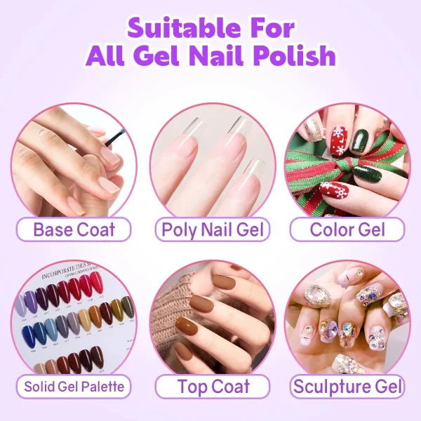 Professional Nail Drying Lamp for Manicure UV LED Nail Lamp For Gel Polish Dryer Machine With Auto Sensor Touch Screens - Image 6