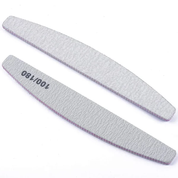 5Pcs/Lot Nail File Mix Color Limas 80/100 Grit Professional Sandpaper Cuticle Remover Buffer Files Manicure Tool Set - Image 3