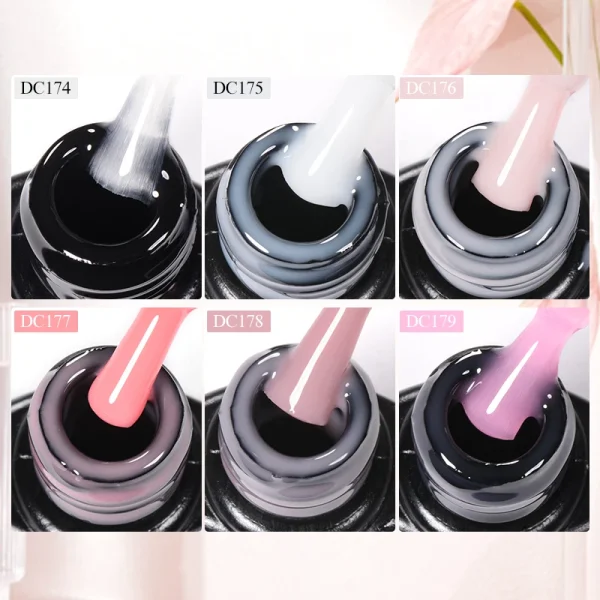 Mtssii 7ml Milky White Quick Extension Gel Nail Polish Nude Construct Hard Gel Semi Permanent Acrylic Extension Nail Art Varnish - Image 5