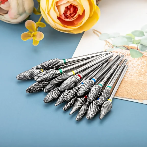 1pc Nail Drill Bit Rotate Burr Milling Nail Cutter Bits Electric Drill Machine For Manicure Pedicure Tools - Image 5